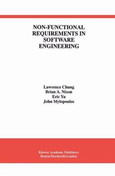 Paperback Non-Functional Requirements in Software Engineering Book