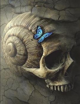 Paperback Cornell Notes Notebook 150 Pages 8.5"x11" Cornell Notebook: Cornell Note Taking System Skull with a Butterfly Cover Design Book