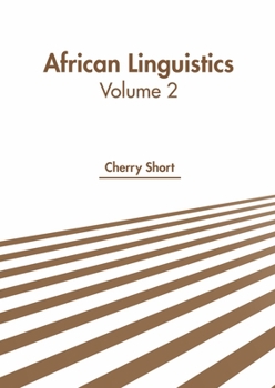 Hardcover African Linguistics: Volume 2 Book