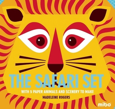 Hardcover The Safari Set: With 5 Paper Animals and Scenery to Make Book