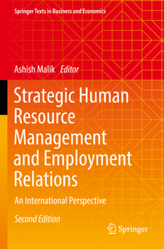 Paperback Strategic Human Resource Management and Employment Relations: An International Perspective Book
