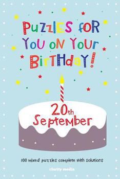 Paperback Puzzles for you on your Birthday - 20th September Book