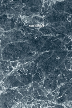 Marble Notebook: Blue Gray Marble Composition Book Soft CoverJournal Diary For School Girls Boys For Writing Notes