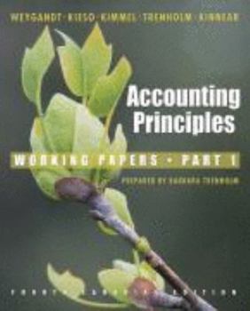 Paperback Accounting Principles Fourth Canadian Edition Part 1 Working Papers Book