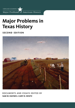 Paperback Major Problems in Texas History Book