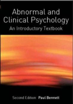 Paperback Abnormal and Clinical Psychology Book
