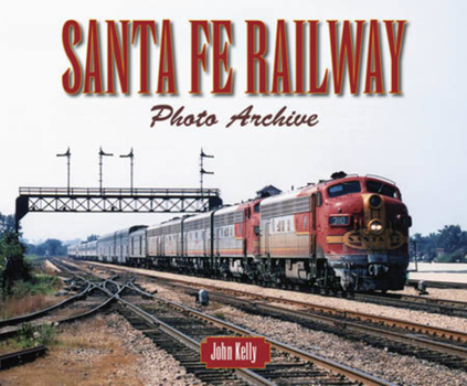Paperback Santa Fe Railway Photo Archive Book