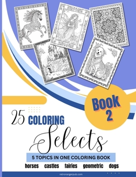 Paperback 25 Coloring Selects Book 2 Book