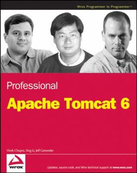Paperback Professional Apache Tomcat 6 Book