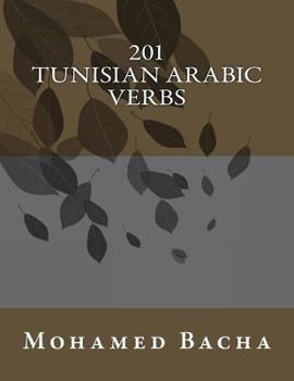 Paperback 201 Tunisian Arabic Verbs Book