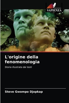 Paperback L'origine della fenomenologia [Italian] Book