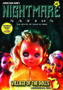 Paperback Nightmare Nation #1: Village of the Dolls Book