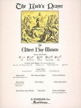 Sheet music Lord's Prayer Book