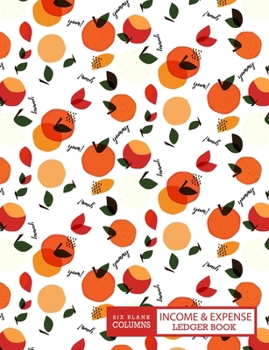 Paperback Income and Expense Ledger Book - Six Columns: Accounting Ledger Book Simple Accounting Ledger For bookkeeping Book