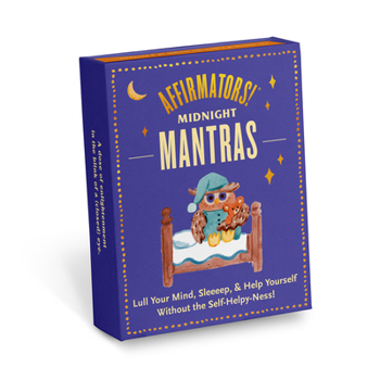 Affirmators! Mantras Midnight: 3AM Affirmation Cards Deck (30 Cards)