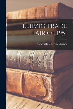 Paperback Leipzig Trade Fair of 1951 Book