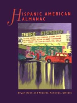 Hardcover Hispanic American Almanac Book