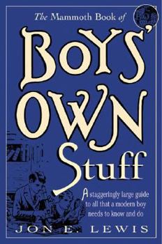 Paperback The Mammoth Book of Boy's Own Stuff Book