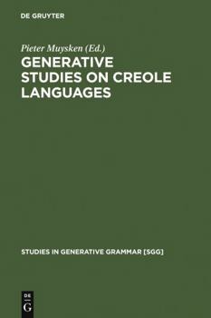 Hardcover Generative Studies on Creole Languages Book