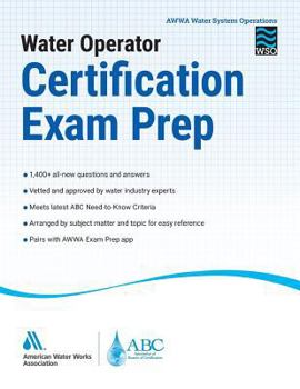 Paperback Water Operator Certification Exam Prep Book
