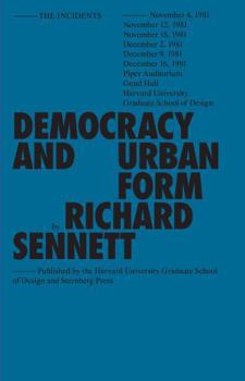 Paperback Democracy and Urban Form Book