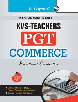 Paperback Kvs: Commerce (PGT) Teachers Exam Guide Book