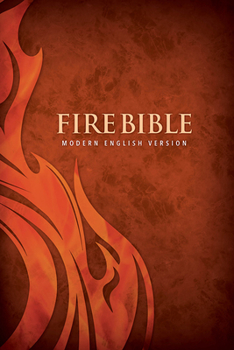 Hardcover Mev Fire Bible: 4 Color Hard Cover - Modern English Version Book