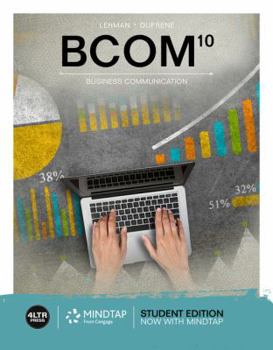 Paperback Bcom (with Mindtap, 1 Term Printed Access Card) Book