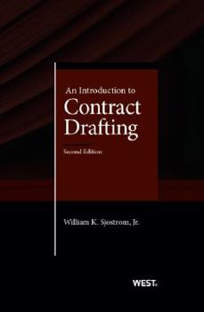 Paperback Sjostrom's an Introduction to Contract Drafting, 2D Book