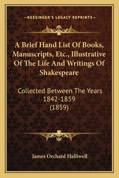 A Brief Hand-list of Books, Manuscripts, &c.