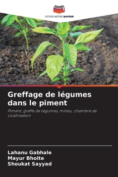 Paperback Greffage de légumes dans le piment [French] Book