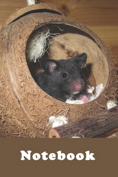 Notebook: Hamster, Gift Idea for Hamster Owner-120 Pages(6"x9") Matte Cover Finish
