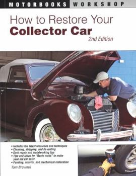 Paperback How to Restore Your Collector Car Book