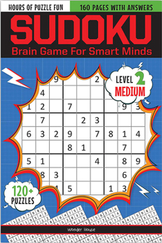 Paperback Sudoku - Brain Booster Puzzles for Kids: Level 2 (Medium) Book