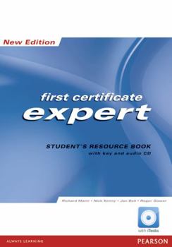 Paperback Fce Expert: Students Resource Book with Key Book