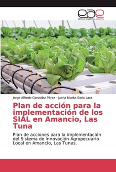 Paperback Plan de acción para la implementación de los SIAL en Amancio, Las Tuna [Spanish] Book