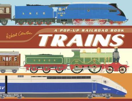 Hardcover Trains: A Pop-Up Railroad Book