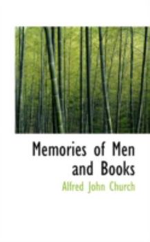 Paperback Memories of Men and Books Book