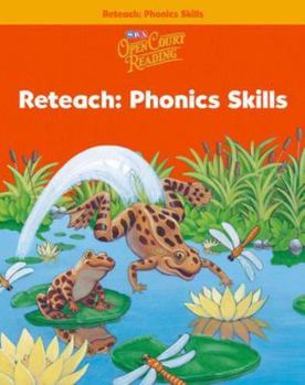 Paperback Open Court Reading - Reteach Workbook - Phonics Skills - Grade 1 Book
