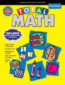 Paperback Total Math: Preschool [With Stickers] Book