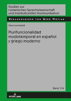 Hardcover Plurifuncionalidad modotemporal en español y griego moderno [Spanish] Book