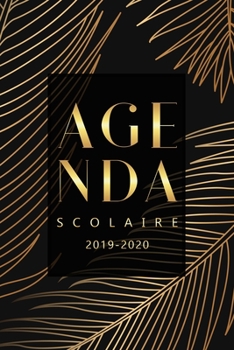 Paperback Agenda Scolaire 2019 - 2020: Cadeau Maitresse d'?cole - Agenda Semainier, Calendrier et Planificateur d'?tudes 2019 - 2020 [French] Book