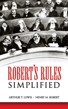Paperback Robert's Rules Simplified Book