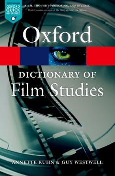 Paperback A Dictionary of Film Studies (Oxford Quick Reference) Book