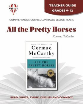 Paperback All The Pretty Horse - Teacher Guide by Novel Units Book