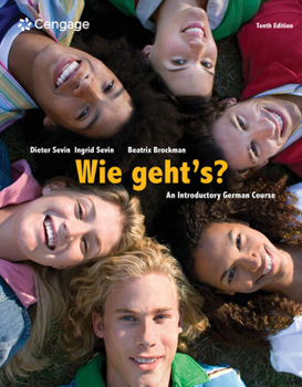 Paperback Wie Geht's?: An Introductory German Course: Student Activities Manual Book