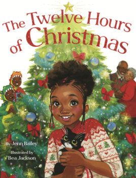 Library Binding Twelve Hours of Christmas Book