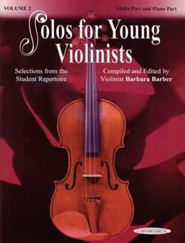 Paperback Solos for Young Violinists Book