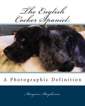 Paperback English Cocker Spaniel: A Photographic Definition Book