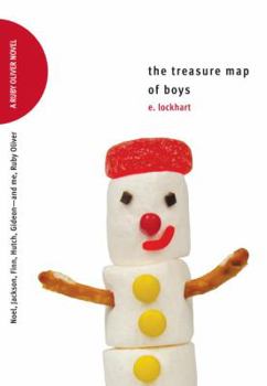 Hardcover The Treasure Map of Boys: Noel, Jackson, Finn, Hutch, Gideon--And Me, Ruby Oliver Book